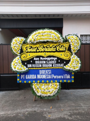 Papan Bunga Duka di Pasirbiru