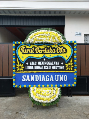 Papan Bunga Duka di Pasirbiru