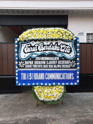 Papan Bunga Duka di Pasirbiru